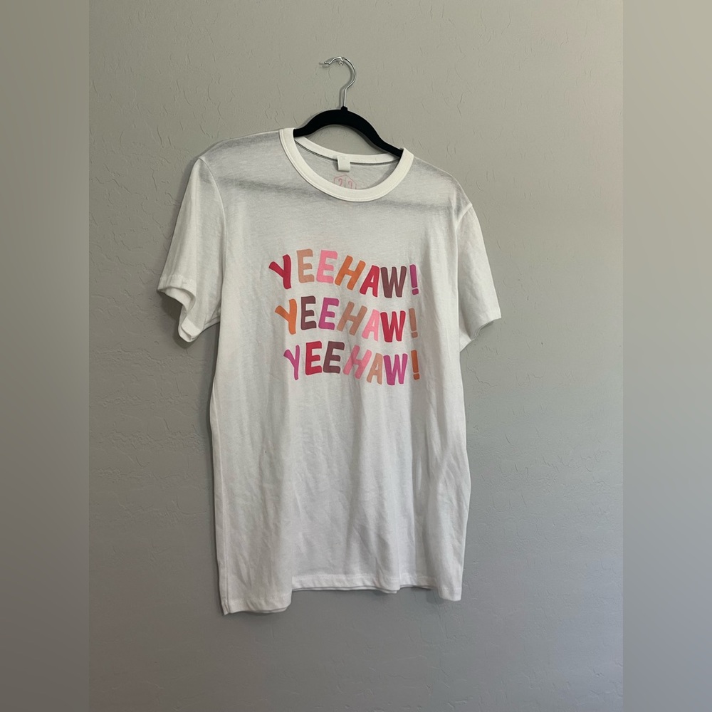 Yeehaw Charlie southern tee